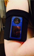 Load image into Gallery viewer, Arm/Leg Pocket for Dexcom/Omnipod/Insulin Pump/Smartphone w/optional window-Sky Blue